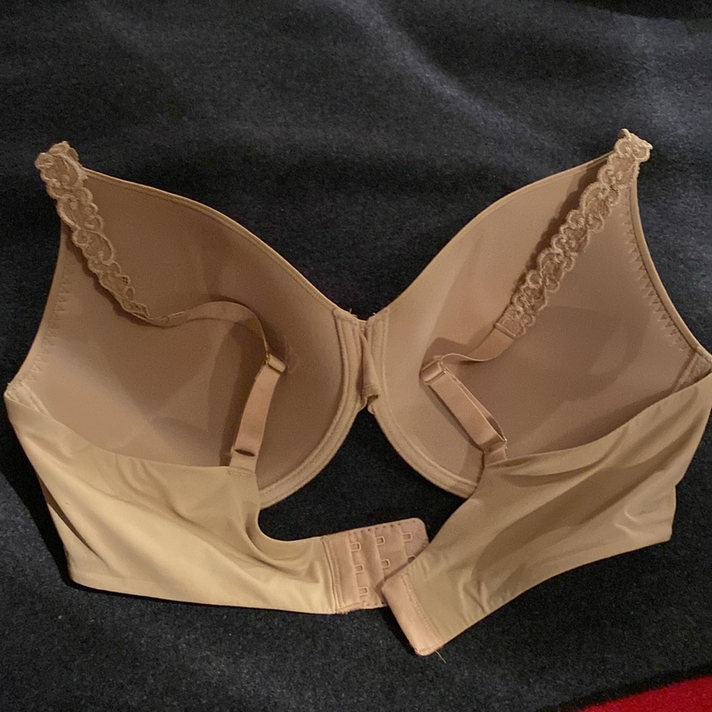 Natori Pure Luxe Custom Coverage Contour Underwire Bra NWOT size 38DD beige - Picture 5 of 8